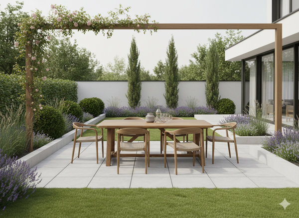 DINING TABLE & CHAIR