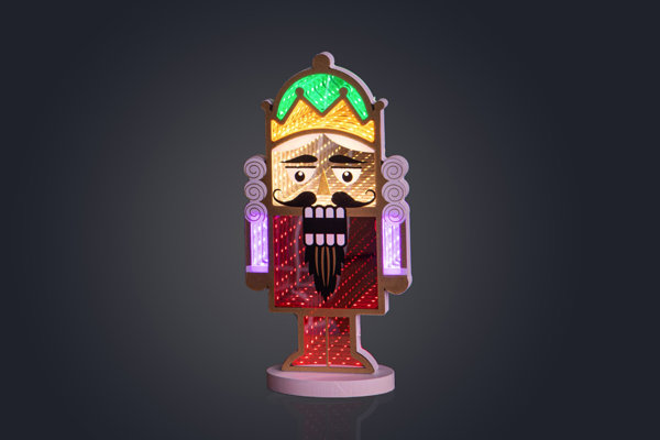 LIGHTED NUTCRACKER