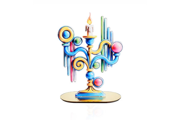 DECORATIVE CANDLESTICK