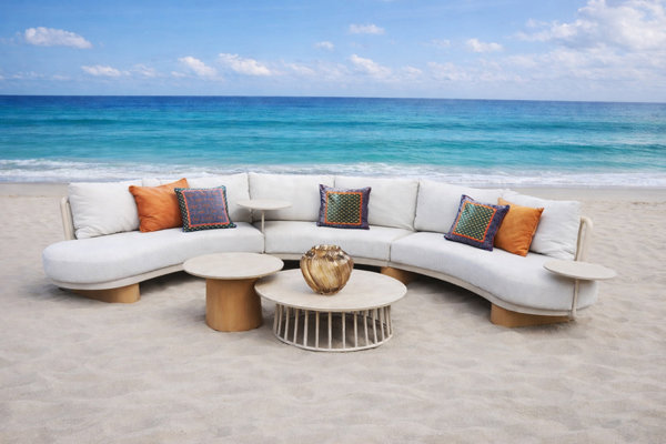 CURVED SOFA SET