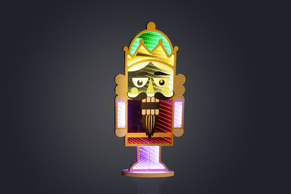 LIGHTED NUTCRACKER