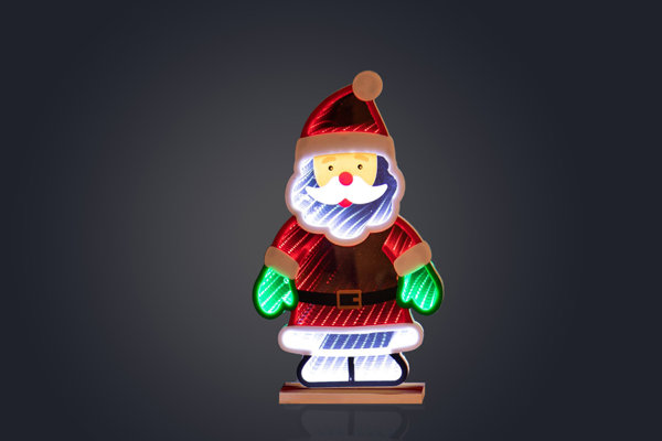 LIGHTED SANTA CLAUS